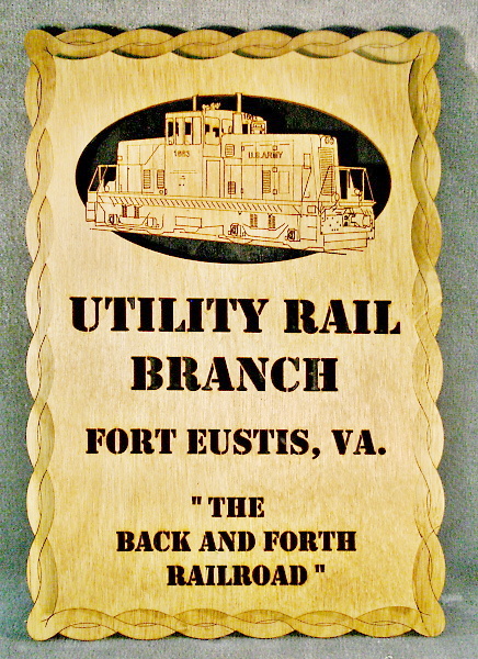Fort Eustis Appreciation Plaque